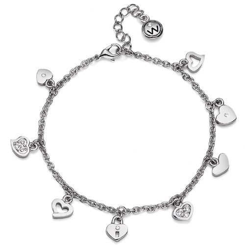 Brățară cu cristale Swarovski Oliver Weber Hearty