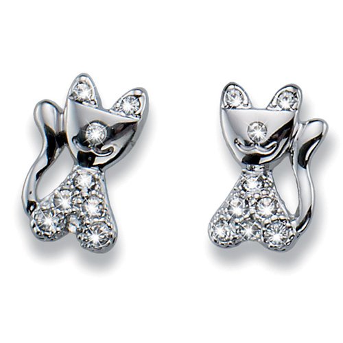 Cerceii pentru copii cu cristale Swarovski Oliver Weber Cat