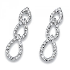 Cercei cu cristale Swarovski Oliver Weber Fine