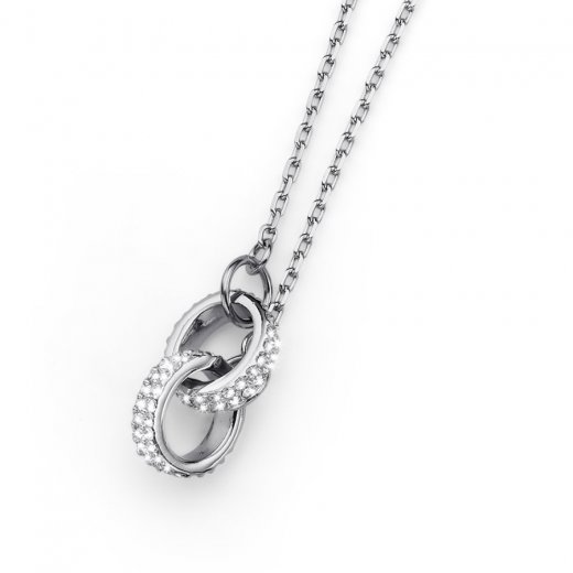 Pandantiv cu cristale Swarovski Oliver Weber Couple 11613R