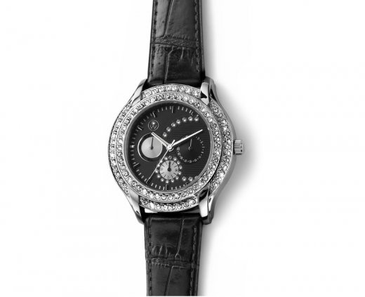 Ceas de damă cu cristale Swarovski Oliver Weber Sofia Black 65033-BLA