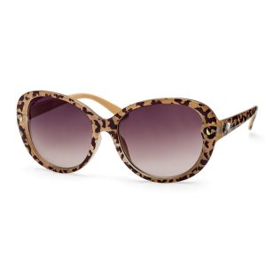 Ochelari de soare Oliver Weber Leopard Brown