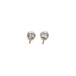 Cercei cu cristale Swarovski Oliver Weber Soon Gold