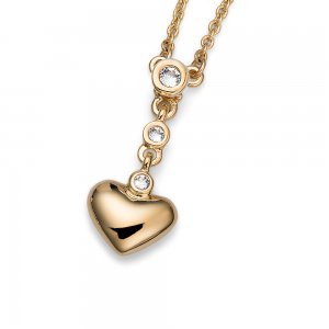 Pandantiv cu cristale Swarovski Oliver Weber Home Gold