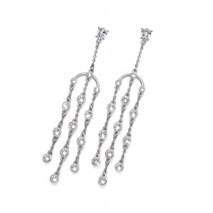 Cercei cu cristale Swarovski Oliver Weber Sprinkle