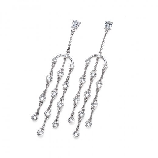 Cercei cu cristale Swarovski Oliver Weber Sprinkle