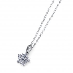 Pandantiv din argint  cu cristale Swarovski Oliver Weber Subtle