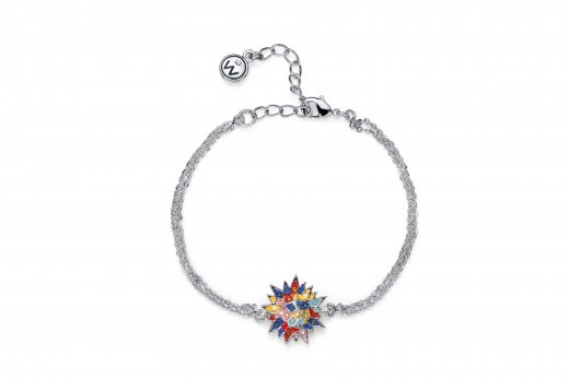 Brățară cu cristale Swarovski Oliver Weber Sun multicolor