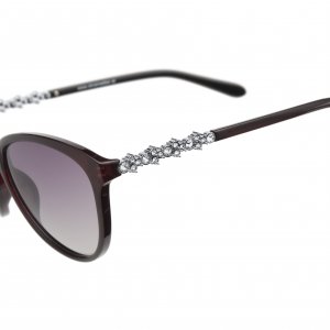 Ochelari de soare  cu cristale Swarovski Oliver Weber Rio red