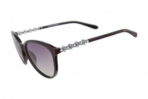 Ochelari de soare  cu cristale Swarovski Oliver Weber Rio red