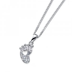 Pandantiv din argint cu cristale Swarovski Oliver Weber Pace crystal