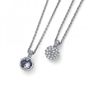 Pandantiv cu cristale Swarovski Oliver Weber Switch crystal
