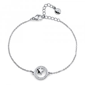 Brățară cu cristale Swarovski Oliver Weber Little Star crystal