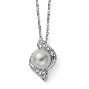 Pandantiv cu cristale Swarovski Bun crystal pearls