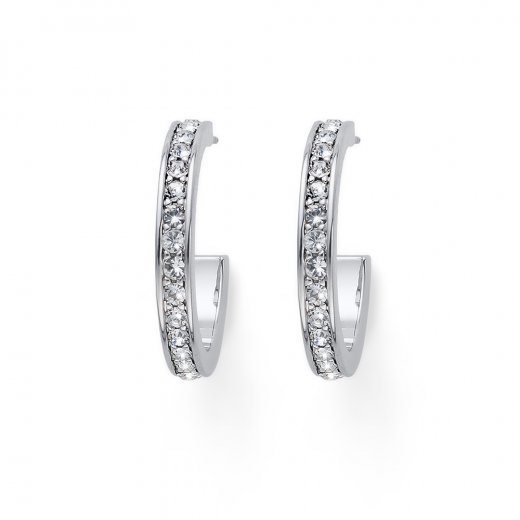 Cercei cu cristale Swarovski Oliver Weber Now crystal
