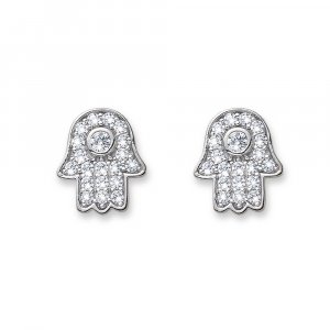 Cercei cu cristale Swarovski Oliver Weber Brace CZ crystal WHI