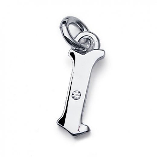 Pandantiv din argint cu cristale Swarovski Oliver Weber Fondly "L"