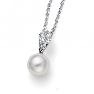 Pandantiv cu cristale Swarovski Oliver Weber Pearl simple CRY