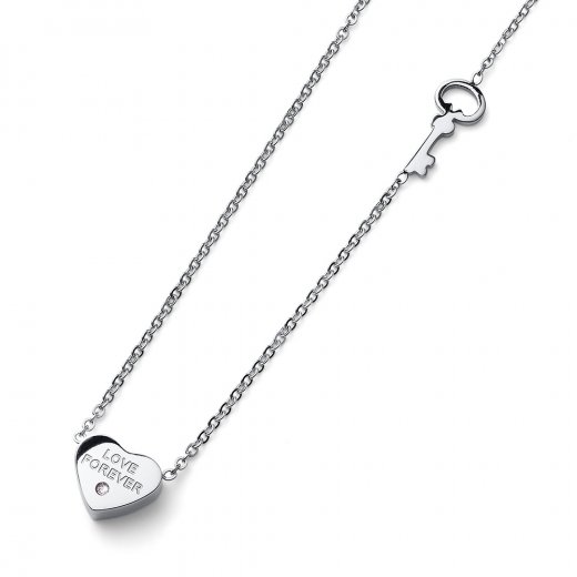 Pandantiv cu cristale Swarovski Oliver Weber Keylove CRY