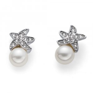Cercei cu cristale Swarovski Oliver Weber Pearl Mare CRY