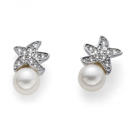 Cercei cu cristale Swarovski Oliver Weber Pearl Mare CRY